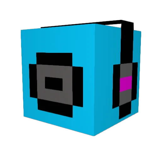 zvor200 Minecraft avatar head, 3D render