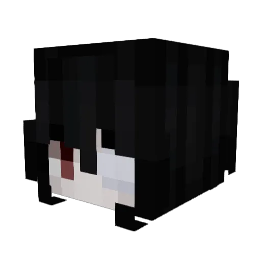zvzvvzvzvzvzz Minecraft avatar head, 3D render