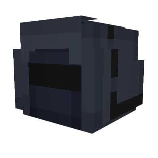 zwcz Minecraft avatar head, 3D render