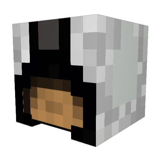 zweigs Minecraft avatar head, 3D render