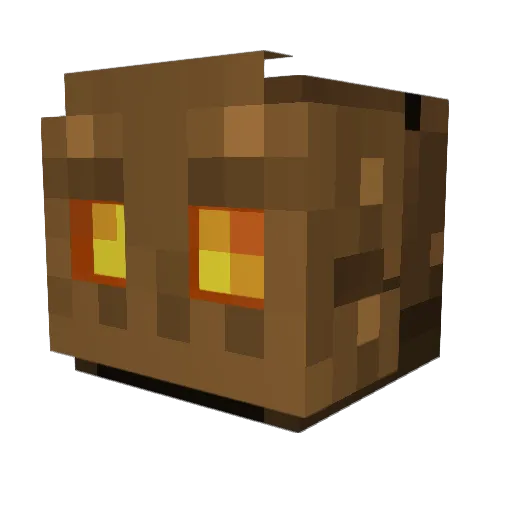 zwilaf Minecraft avatar head, 3D render