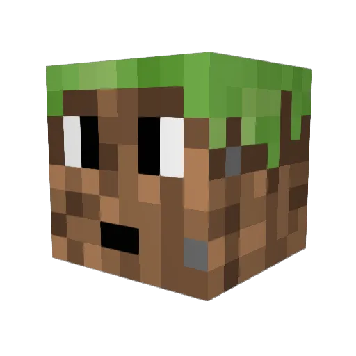 zwx8758 Minecraft avatar head, 3D render