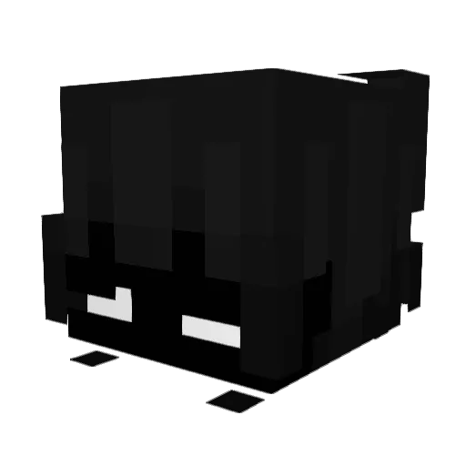 zx0r0 Minecraft avatar head, 3D render