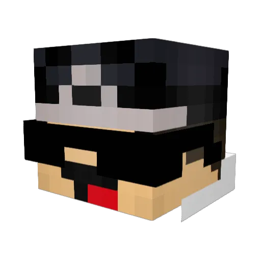 zxXTheLegendXxz Minecraft avatar head, 3D render