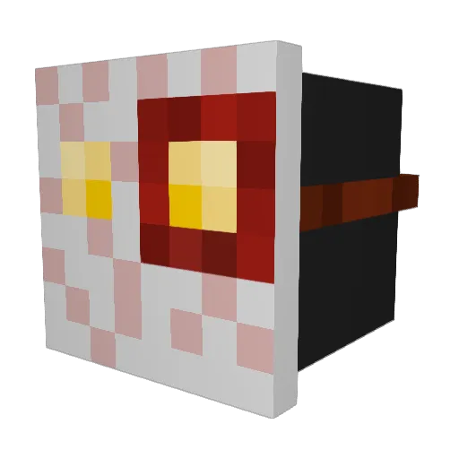zxc0902 Minecraft avatar head, 3D render