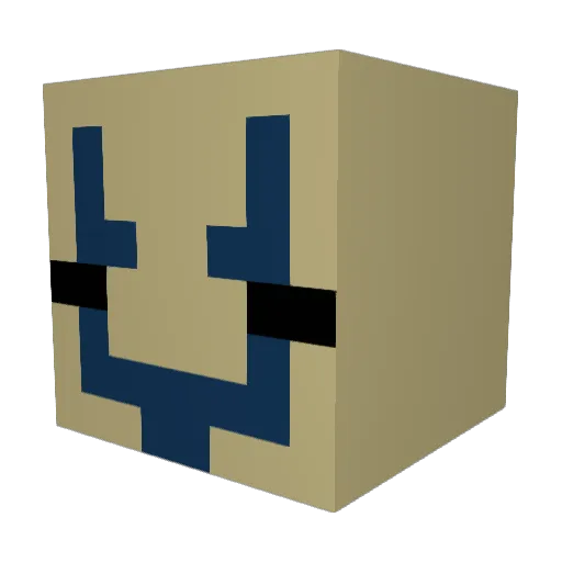 zxc4811 Minecraft avatar head, 3D render