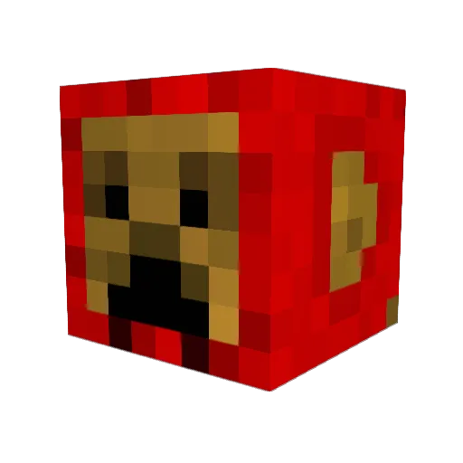 zxcoliver Minecraft avatar head, 3D render