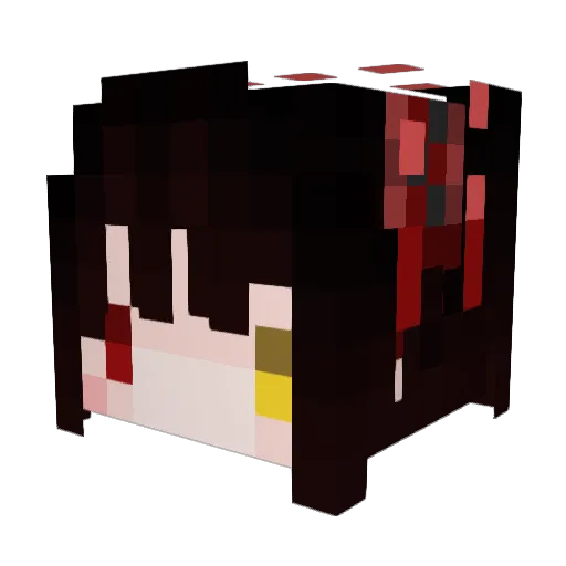 zxcv78523 Minecraft avatar head, 3D render