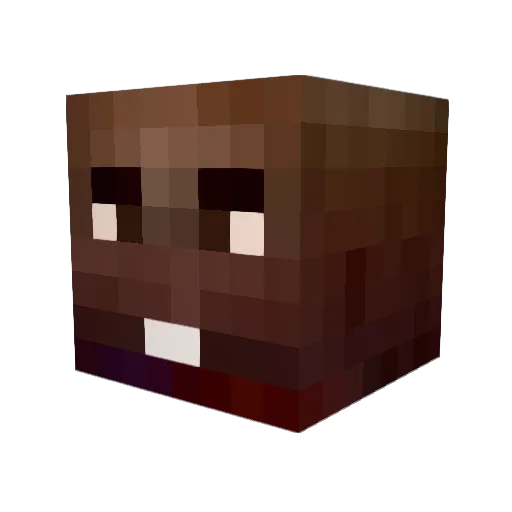 zxcvbmn1119 Minecraft avatar head, 3D render