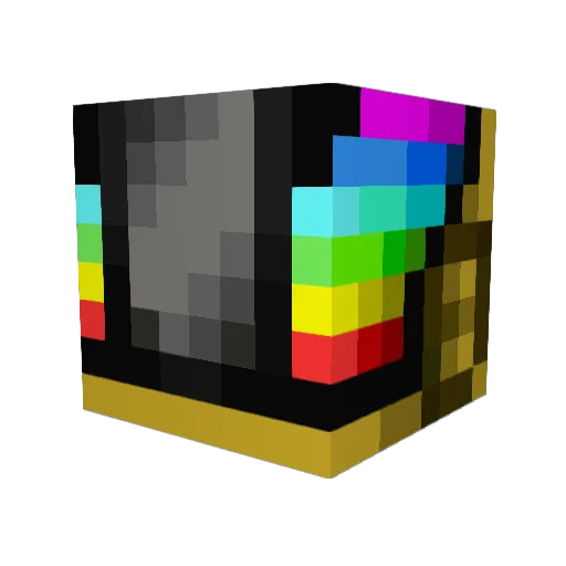 zxgms Minecraft avatar head, 3D render