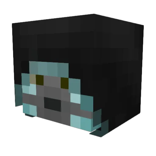 zxyl_ Minecraft avatar head, 3D render