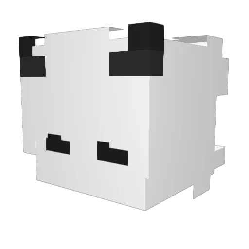 Minecraft-Avatar von zyakultz: Kopf als 3D-Render