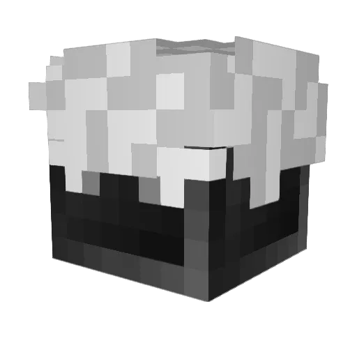 zyhern Minecraft avatar head, 3D render