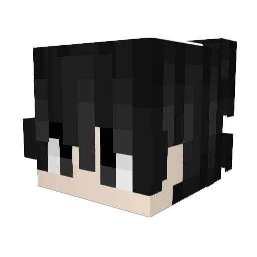 zylo1 Minecraft avatar head, 3D render