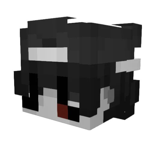 zylo_0 Minecraft avatar head, 3D render