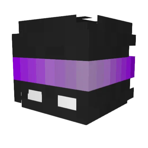 zylxkx Minecraft avatar head, 3D render