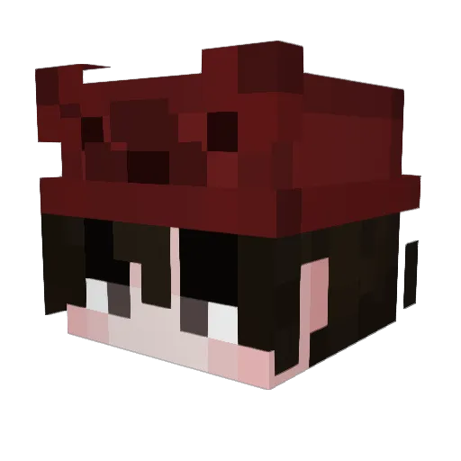 zyn0z Minecraft avatar head, 3D render