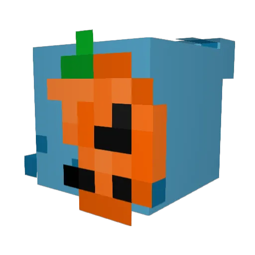 zynixHD Minecraft avatar head, 3D render