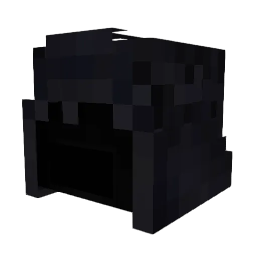 zyphea Minecraft avatar head, 3D render