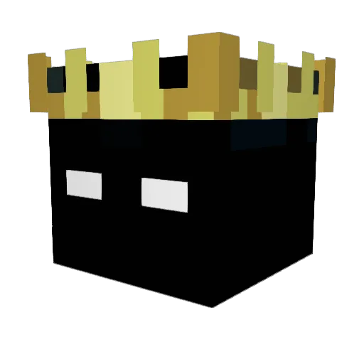 zyrez_ Minecraft avatar head, 3D render