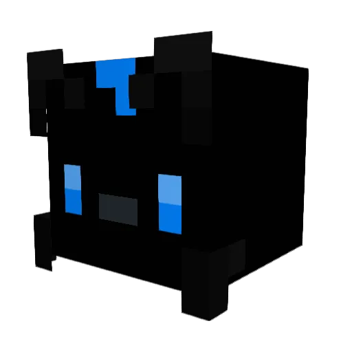 zyrneq Minecraft avatar head, 3D render