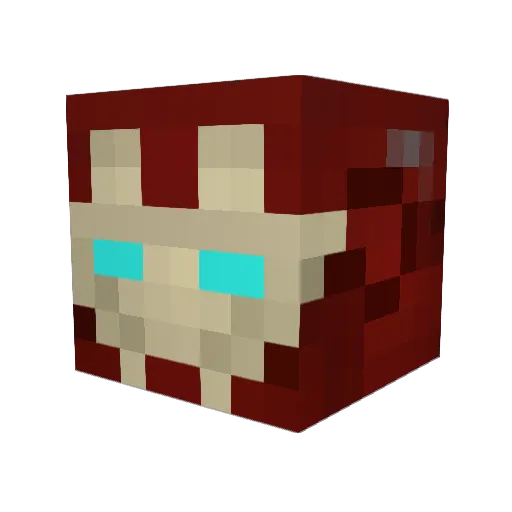 zyxurr Minecraft avatar head, 3D render