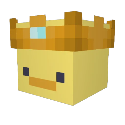 zz9270 Minecraft avatar head, 3D render