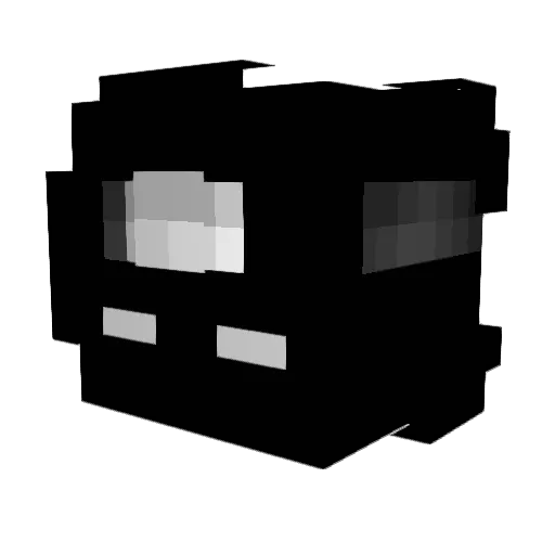zzJero_15 Minecraft avatar head, 3D render