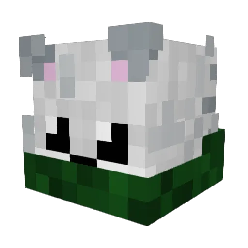 zzQuindyzz Minecraft avatar head, 3D render