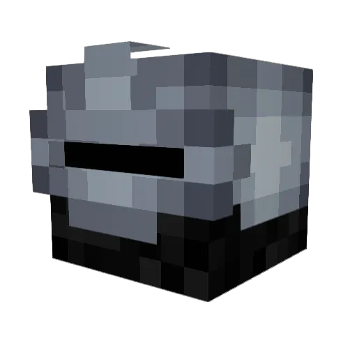 zzanbu Minecraft avatar head, 3D render