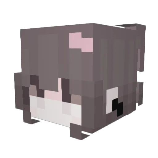 zzero3321 Minecraft avatar head, 3D render