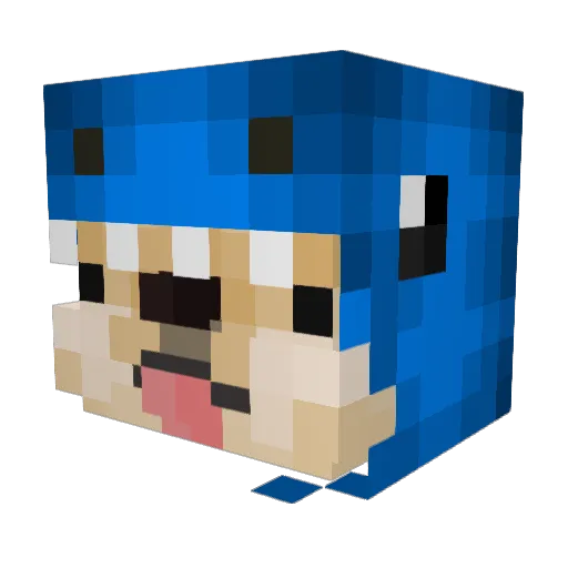 zzizzi38 Minecraft avatar head, 3D render