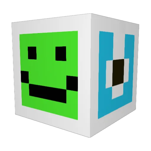 zzone10 Minecraft avatar head, 3D render