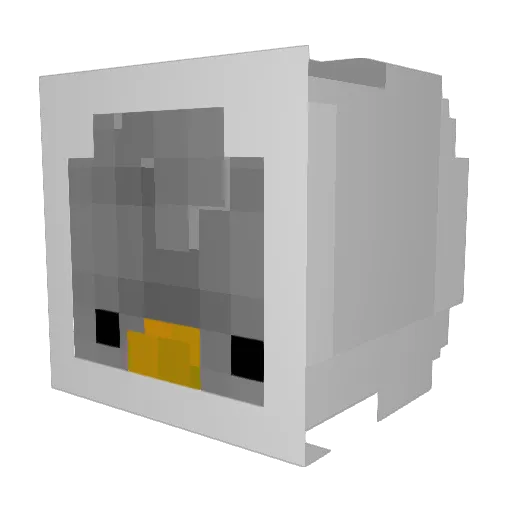 zzonzzon2342 Minecraft avatar head, 3D render