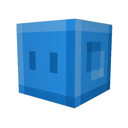 zzq112 Minecraft avatar head, 3D render