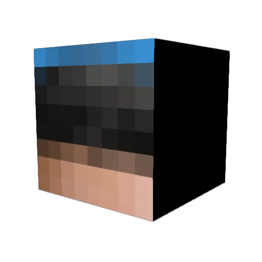 zzxgp_ZOJmd Minecraft avatar head, 3D render