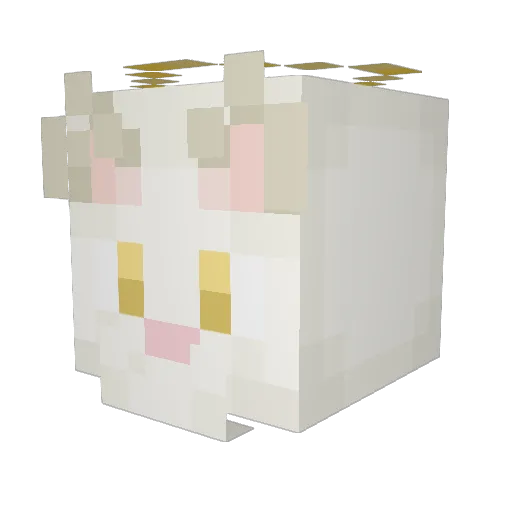 zzzablo Minecraft avatar head, 3D render